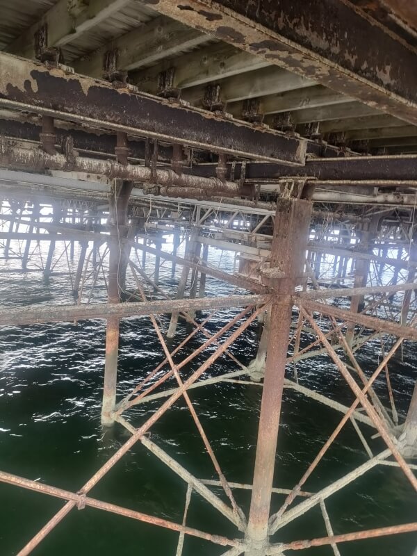Blackpool Pier Steelwork Installation (12)