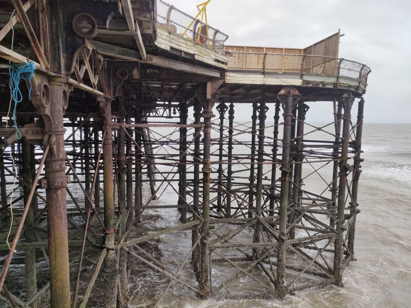 Blackpool Pier Steelwork Installation (2)