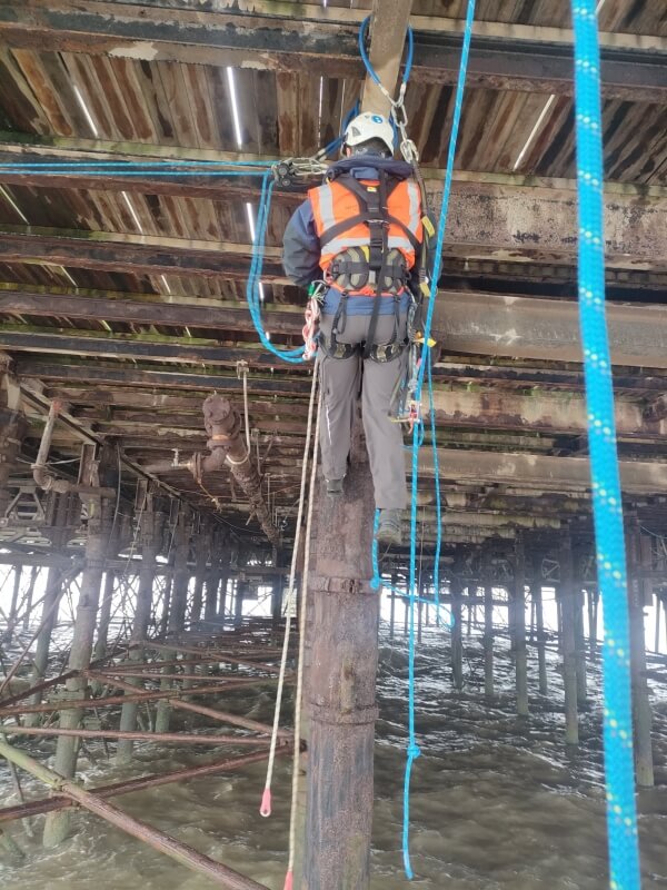 Blackpool Pier Steelwork Installation (4)