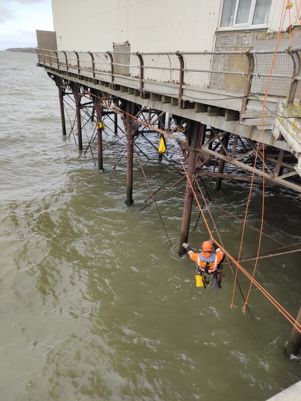 Blackpool Pier Steelwork Installation (8)